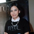 Dinda Kanya Dewi di Press Conference Film 'Tuyul'