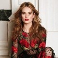 Lily James di Majalah The Hollywood Reporter Edisi Februari 2015