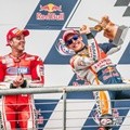 Ekspresi Kegembiraan Marc Marquez