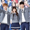 Sungjae BTOB, Kim So Hyun dan Nam Joo Hyuk di Jumpa Pers Serial 'School 2015'