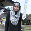 Inneke Koesherawati Hadiri Acara Ulang Tahun Pertama Pengajian Majelis Ta'lim Al-Fatimah