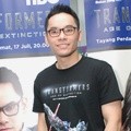 Ben Kasyafani di Press Conference Dubbing 'Transformers: Age of Extinction'