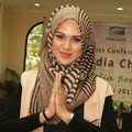 Delia Septianti di Press Conference 'Arkadia Charity, Arkadia Berbagi'