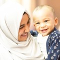 Shireen Sungkar Bersama Anaknya Teuku Adam Al Fatih