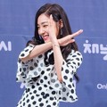 Aksi Tiffany di Jumpa Pers Acara 'Channel SNSD'
