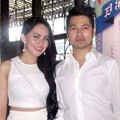 Kartika Putri dan Erick Iskandar di Pesta Ulang Tahun El Barack Alexander