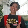 Budi Doremi di Premier Film 'Catatan Akhir Kuliah'