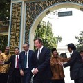 David Cameron Bertemu Imam Masjid Agung Sunda Kelapa