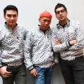 Trio Ubur Ubur di Jumpa Pers HUT SCTV ke-25