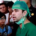 Raffi Ahmad Ditemui di RSU Bunda, Menteng