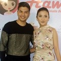 Chelsea Olivia dan dan Glenn Alinskie di Peluncuran Aplikasi Hawa