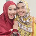 Oki Setiana Dewi dan Ria Yunita Saat Ditemui di BilanganTendean, Jakarta Selatan