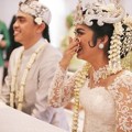 Kebahagiaan Ayudia Bing Slamet dan Ditto Saat Ijab Kabul