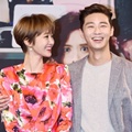 Go Joon Hee dan Park Seo Joon di Jumpa Pers Serial 'She Was Pretty'