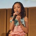 Naura di Konferensi Pers Pertunjukan Musikal 'Dongeng'