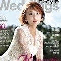 Choi Kang Hee di Majalah InStyle Weddings Edisi September/Oktober 2015