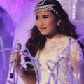 Ayu Ting Ting Saat Tampil di HUT Global TV ke-1