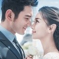 Foto Pre Wedding Huang Xiaoming dan Angelababy di Paris, Perancis