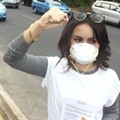 Momo Geisha Ikut dalam Aksi Solidaritas 'Melawan Asap'