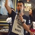 Raffi Ahmad di Acara Pembukaan 'RA Jeans'