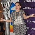 Syahrini di Konferensi Pers SCTV Awards 2015