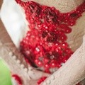 Detil Kebaya Putri Titian di Hari Pertunangan