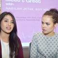 Nabilah JKT48 dan Annabella Jusuf di Meet & Greet Film 'Sunshine Becomes You'