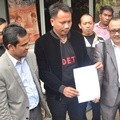 Vicky Prasetyo Datangi SPKT Polda Metro Jaya