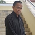 Didin di Pemakaman Budi Anduk