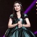 Cantiknya Prilly Latuconsina dengan Gaun Hijau