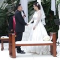 Pemberkatan dan Resepsi Bertemakan Pesta Kebun