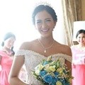 Nina Zatulini di Antara Pendamping Mempelai Wanita