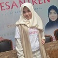 Sivia Azizah di Konferensi Pers 'Cahaya Cinta Pesantren'