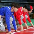 J-Hope Bangtan Boys dan Youngjae B.A.P Saat Mengikuti Lomba Lari