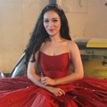 Zaskia Ditemui Saat Syuting Video Klip 'Bang Ojek'