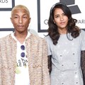 Pharrell Williams dan Helen Lasichanh di Red Carpet Grammy Awards 2016