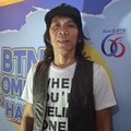 Bimbim Slank di Konferensi Pers 'Homerun in Harmony'