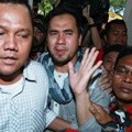 Saiful Jamil Tiba di Polsek Metro Kelapa Gading