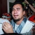 Saiful Jamil Tiba di Polsek Metro Kelapa Gading