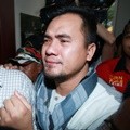Saiful Jamil Tiba di Polsek Metro Kelapa Gading