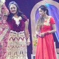 Rashami Desai dan Tina Dutta di '1001 Kisah 23 Tahun ANTV'
