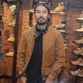 Chico Jericho Hadiri Pembukaan Gerai Timberland