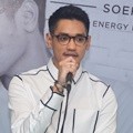 Afgan di Konferensi Pers 'An Evening Showcase with Afgan & Raisa'