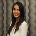 Melayu Nicole di Peluncuran Poster Film '#Modus'