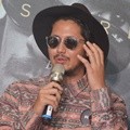 Keenan Pearce di Press Conference AXelerate: The Series
