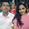 Raffi Ahmad dan Nagita Slavina di Indonesia Kids' Choice Awards 2016