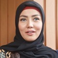 Bella Shofie Saat Ditemui di Pengadilan Agama Jakarta Selatan