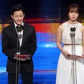 Kim Min Suk dan Kim So Hyun di Baeksang Art Awards 2016