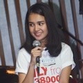 Michelle Zudith di Launching Soundtrack Film 'I Love You from 38000 Ft'