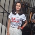 Michelle Zudith di Launching Soundtrack Film 'I Love You from 38000 Ft'